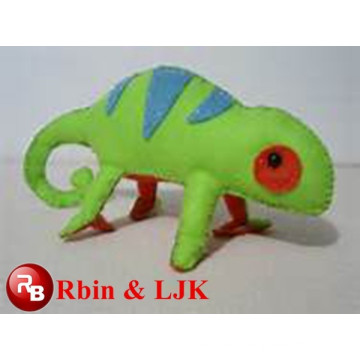 NEW !Green chameleon plush toy